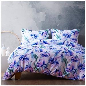 Set 3 Floral Leaf Printed, Queen Duvet Covers